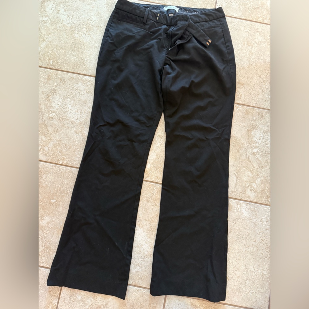 GAP Black Modern Boot Cut Pants
